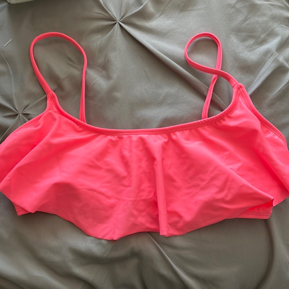 Salmon/Coral Bikini Top